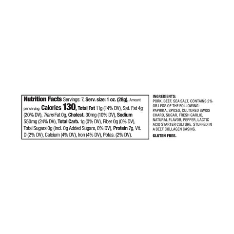 Delallo Pepperoni Stick, 7 oz