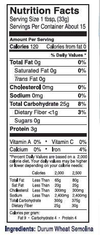 Delallo Semolina Flour
