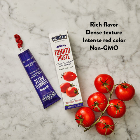 Delallo Tomato Paste (Tube), 4.6 oz