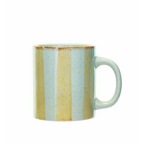 Demeter Hand-Painted Stoneware Mug, A