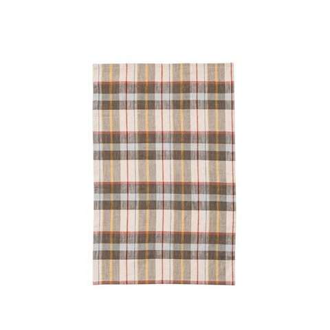 Demeter Plaid Tea Towel, B