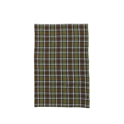 Demeter Plaid Tea Towel, C