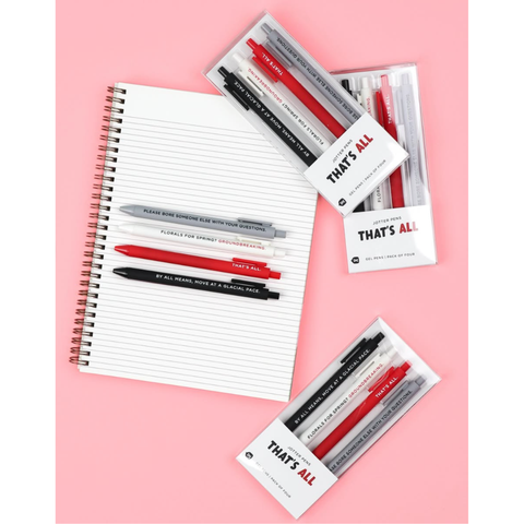 4 Pack Jotter Set - That's All