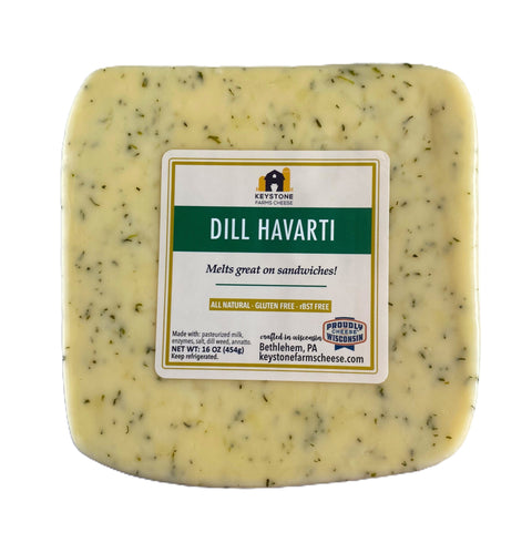 Dill Havarti - Keystone Cheese