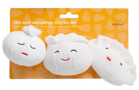 Dim Sum Pet Toys, Set of 3