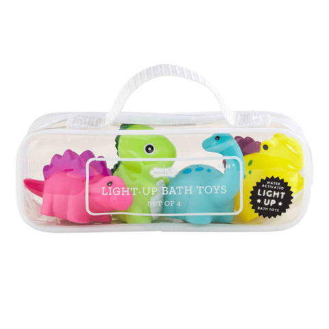 Dino Light-Up Bath Toy Set