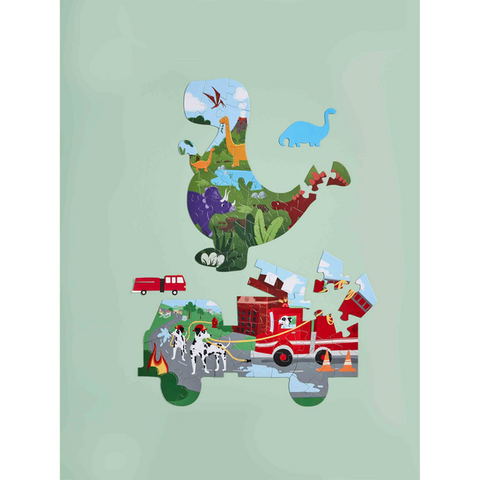 Dino Shaped Jumbo Floor Puzzle