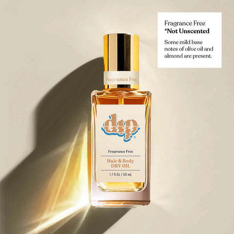 Dip Fragrance Free Hair & Body Dry Oil