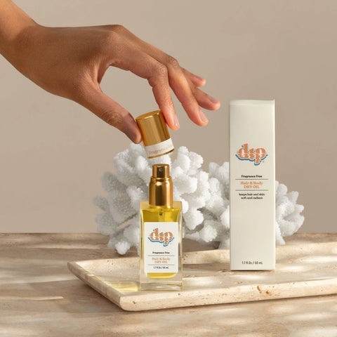 Dip Fragrance Free Hair & Body Dry Oil