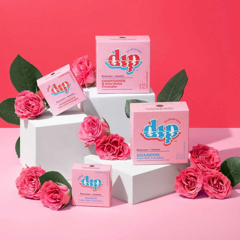 Dip Rosewater + Jasmine Conditioner Bar, .75 oz.