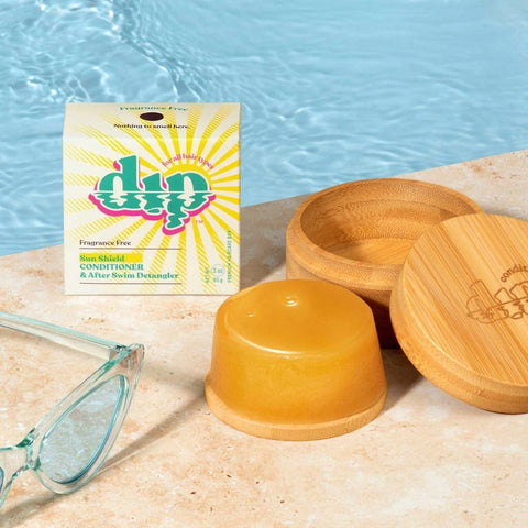 Dip Sun Shield: Conditioner & After Swim Detangler Bar, 3 oz.