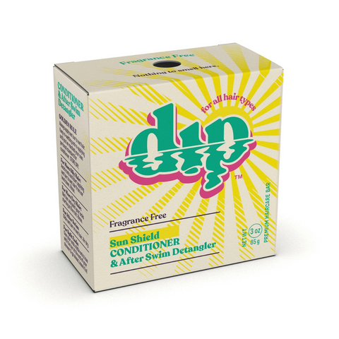 Dip Sun Shield: Conditioner & After Swim Detangler Bar, 3 oz.