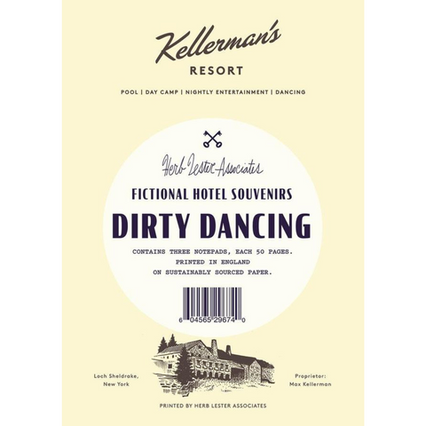 Fictional Hotel Notepad Set - Kellerman's Resort