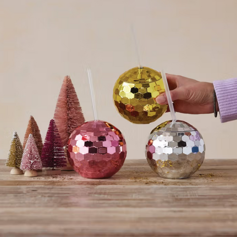 Disco Ball Cup, Silver