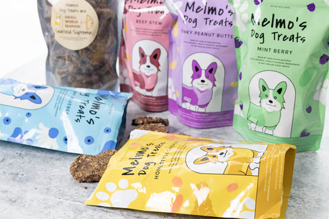 Dreamy Blueberry Organic Dog Biscuits - Melmo's Dog Treats