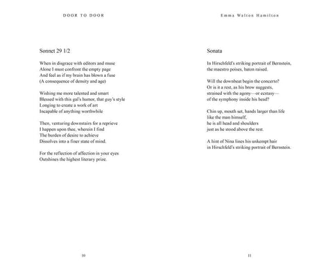 Door To Door by Emma Walton Hamilton