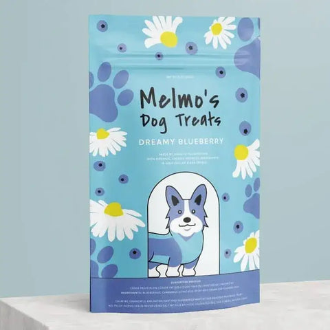 Dreamy Blueberry Organic Dog Biscuits - Melmo's Dog Treats