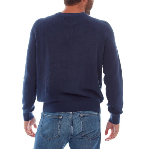 Drew Knit Sweater, Navy