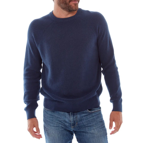Drew Knit Sweater, Navy