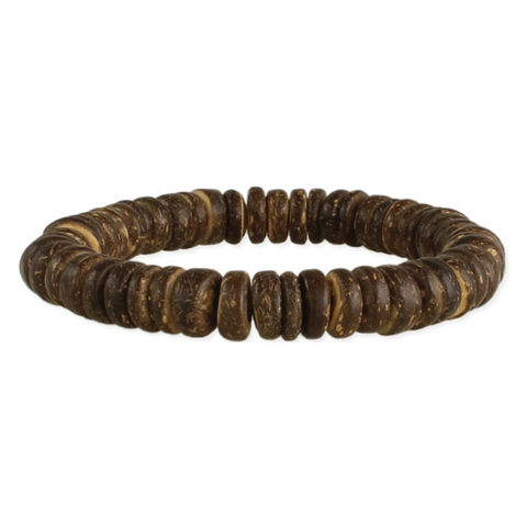 Driftwood Beaded Bracelet - Dark