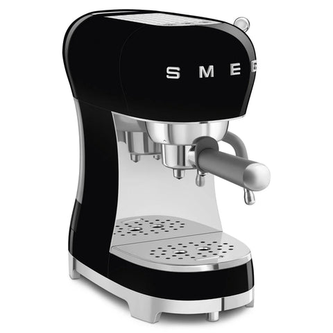 SMEG Retro Style Manual Espresso Machine, Black