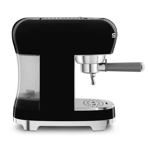 SMEG Retro Style Manual Espresso Machine, Black