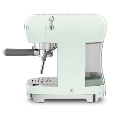 SMEG Retro Style Manual Espresso Machine, Pastel Green