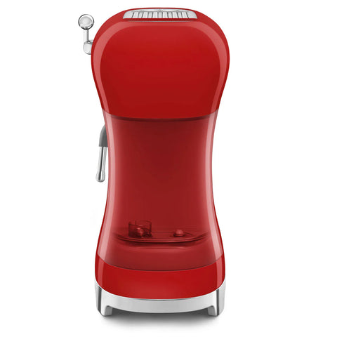 SMEG Retro Style Manual Espresso Machine, Red