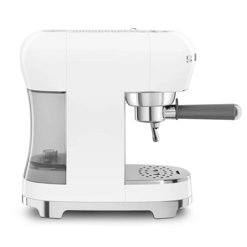 SMEG Retro Style Manual Espresso Machine, White