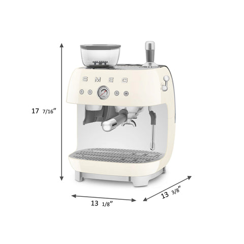 SMEG Retro Style Semi-Automatic Espresso Machine