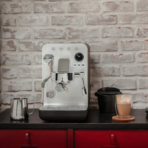SMEG Semi-Pro Espresso Machine, Matte Black