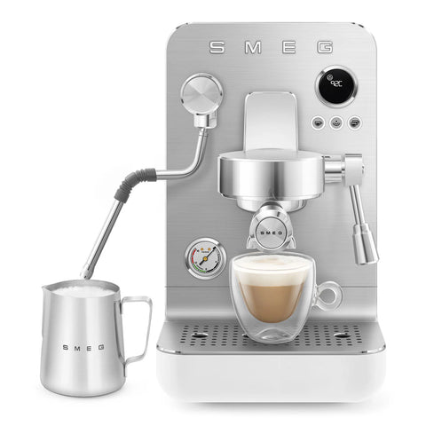 SMEG Semi-Pro Espresso Machine, Matte White