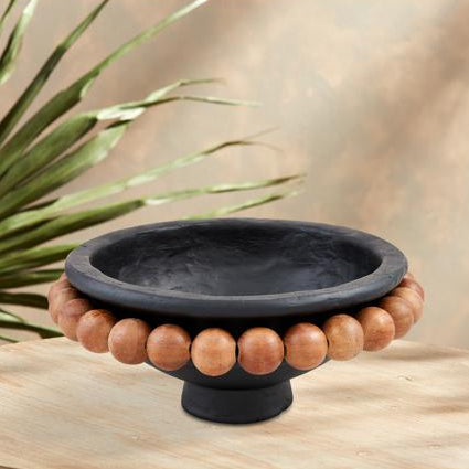 Earth + Ember Footed Bowl