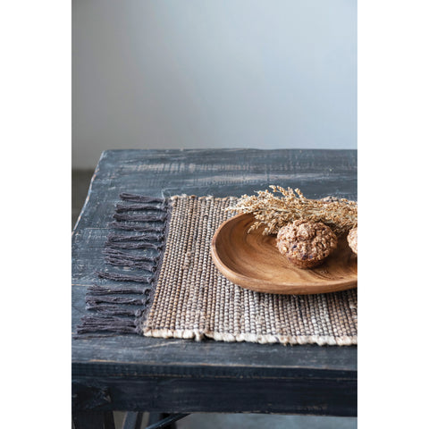 Earth + Ember Jute and Cotton Placemat