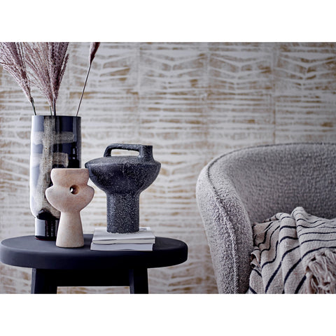 Earth + Ember Sculptural Vase, Sand