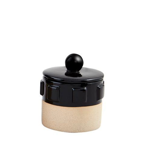 Earth + Ember Stoneware Canister 6"