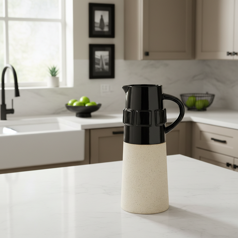 Earth + Ember Stoneware Pitcher