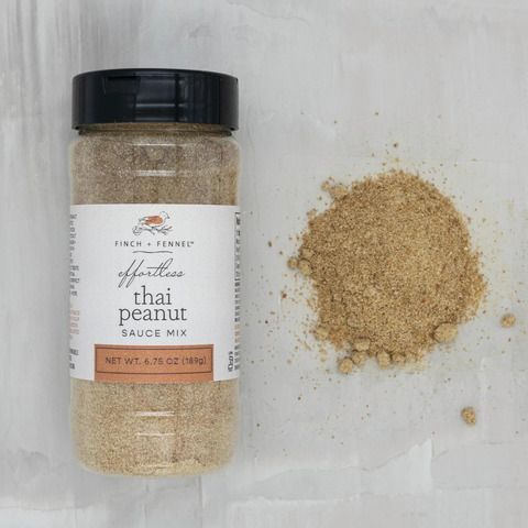 Finch + Fennel Effortless Thai Peanut Sauce Mix