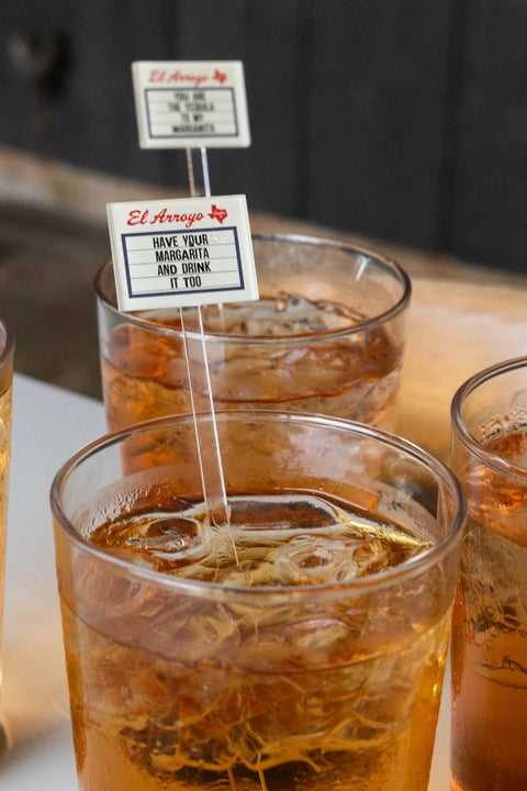 El Arroyo Marquee Stir Sticks