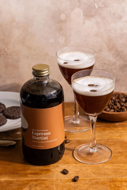 Espresso Martini Cocktail Mix + Mocktail Mix - Wood Stove Kitchen