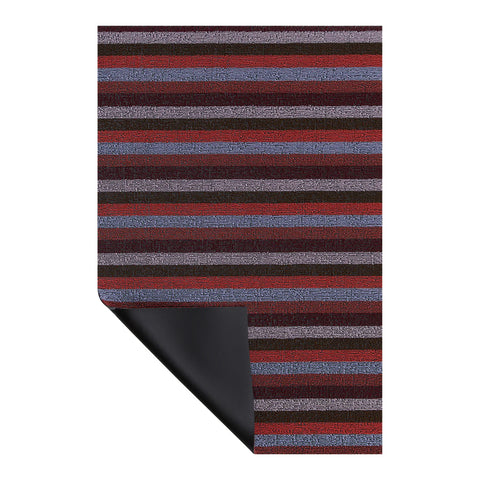 Chilewich Even Stripe Shag Mat - Berry