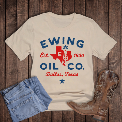 Ewing Oil Co. Tee