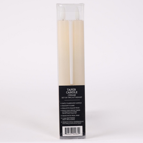 FIA Wick Taper Candles (Set of 2)