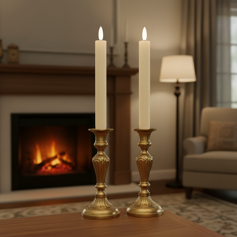 FIA Wick Taper Candles (Set of 2)
