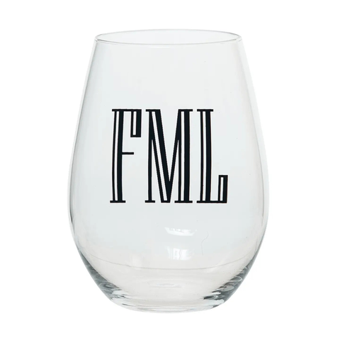 FML Stemless Wine Glass