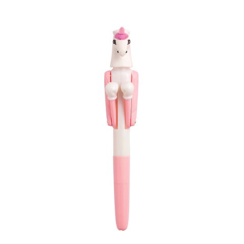 Fantasy Novelty Pen - Unicorn Punching A