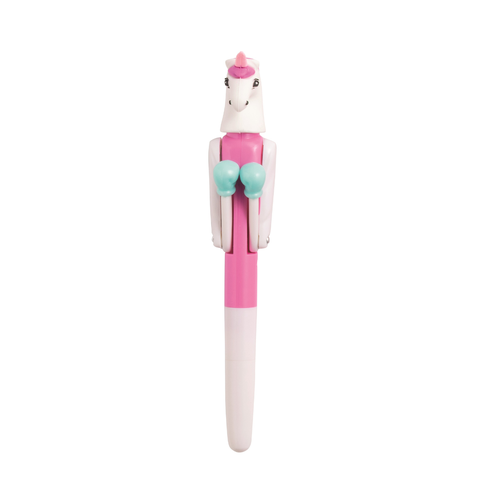 Fantasy Novelty Pen - Unicorn Punching B