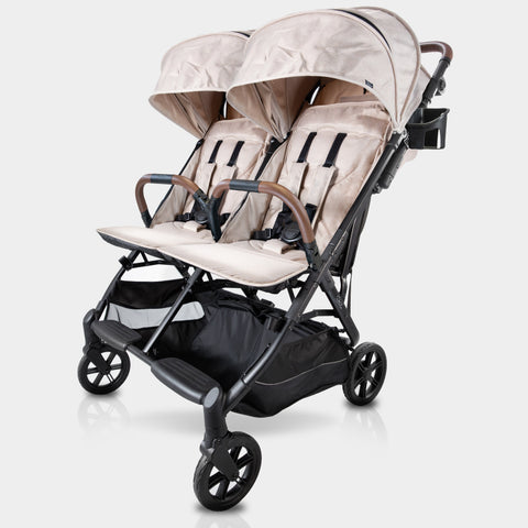 koelstra double stroller Strolee Double Stroller Black