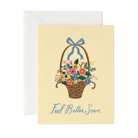 Feel Better Basket Card - Rifle Paper Co