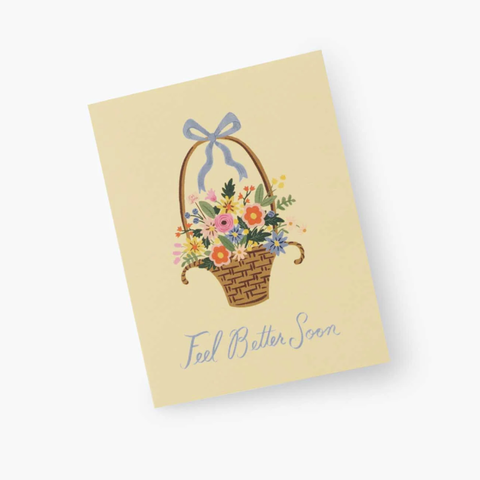 Feel Better Basket Card - Rifle Paper Co